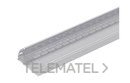 Bandeja de chapa ciega con embuticiones Inducanal® para conducción y protección de cableado de cargas medias y ligeras, de 100x300 mm acabado galvanizado caliente GC con referencia 75434300 de la marca PEMSA.