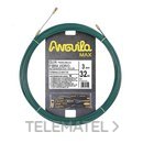 Pasacables ANGUILA MAX 3mm fibra de vidrio / nylon 32m verde con referencia 35030032 de la marca ANGUILA.