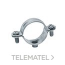 Abrazadera metálica M6 tipo L diámetro 25 mm acero cincado con referencia 925L de la marca CELO.