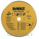 Disco diamante diámetro 250mm para corte general con referencia DT3734-XJ de la marca DEWALT.
