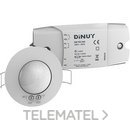 Detector techo empotrar 2 canales 360 diámetro 6,6m con referencia DM TEC 002 de la marca DINUY.