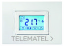 TERMOSTATO DIGITAL TACTIL ENCASTRE BLANCO  con referencia 1T5190030000 de la marca FINDER.