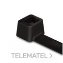 Brida estándar T18L 205x2,5mm poliamida 6.6 negro con referencia 111-02110 de la marca HELLERMANNTYTON.