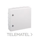 Registro secundario ICT de superficie 450x450 con placa de madera con referencia AM4545 de la marca IDE.