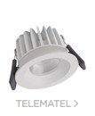 Luminaria Spot FP LED FIX 8W/3000K regulable IP65 WT 620lm 30000h blanco 3 años garantía (regulable corte de fase) con referencia 4058075127432 de la marca LEDVANCE.