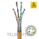 Cable Cat. 7A S/FTP rígido Lszh Cca,s1a,d1,a1 en bobinas de 500m con referencia 0851C de la marca OPENETICS.