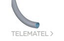 Tubo flexible helicoidal de PVC. TFA, DN21 en color Gris RAL 7011. con referencia 10011021 de la marca PEMSA.