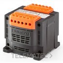 Transformador monofásico de control y maniobra 100VA/W tensión de entrada 230-400 V tensión de salida 12-24V con referencia 6B0MA000009 de la marca SALICRU.