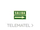 Señal sencilla salida derecha en conformidad norma UNE-23035 con referencia MA31074 de la marca SALVADOR ESCODA.