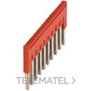 PUENTE ENCHUFABLE 10 PUENTE PARA BORNE 2,5mm2  con referencia NSYTRAL210 de la marca SCHNEIDER ELEC.