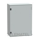 Armario poliéster PLM 747x536x300 IP66 7035 con referencia NSYPLM75G de la marca SCHNEIDER ELECTRIC.