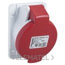 Base empotrar inclinada 16A 3P+N+TT 380-415V IP44 con referencia PKF16F435 de la marca SCHNEIDER ELECTRIC.