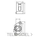 Borne SIGMA cable 100mm² con referencia NSYS95100 de la marca SCHNEIDER ELECTRIC.