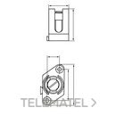 Borne SIGMA cable 6mm² con referencia NSYS06 de la marca SCHNEIDER ELECTRIC.