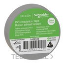 Cinta aislante 19mmx20m gris con referencia 2420108 de la marca SCHNEIDER ELECTRIC.