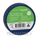 Cinta aislante 19mmx33m azul con referencia 2420112 de la marca SCHNEIDER ELECTRIC.