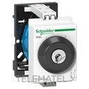 Conmutador rotativo ICMD con 2 posiciones con llave con referencia A9E15123 de la marca SCHNEIDER ELECTRIC.