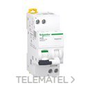 Disyuntor ACTI 9 iCV40 1PN C 16A 30mA AC RCBO con referencia A9DE2616 de la marca SCHNEIDER ELECTRIC.