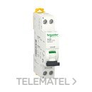 Interruptor automático en miniatura ACTI 9 IC40F 1PN C 10A 6000A/6kA con referencia A9P53610 de la marca SCHNEIDER ELECTRIC.