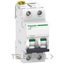 Interruptor automático magnetotérmico iC60N 2P 25A curva-C con referencia A9F79225 de la marca SCHNEIDER ELECTRIC.