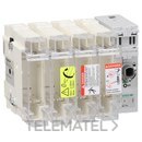 Interruptor seccionable fusible 4x100A 22x58mm con referencia GS2J4 de la marca SCHNEIDER ELECTRIC.