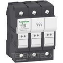 Portafusibles 3P 32A 10x38mm con referencia DF103 de la marca SCHNEIDER ELECTRIC.