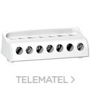 Regleta terminal N 100A con 7 conexiones con referencia LGYN1007 de la marca SCHNEIDER ELECTRIC.