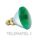 Lámpara reflector 80 PAR verde clara con referencia 0019651 de la marca SYLVANIA.