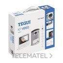 Kit vídeo 1 vivienda 2 hilos placa LINEA 2000 y monitor manos libres CLASSE 100 básico con referencia 379011 de la marca TEGUI.