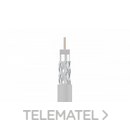 Cable coaxial CXT PVC Eca Clase A 19VAtC Ø 1,00/4,5/6,5mm blanco con referencia 212801 de la marca TELEVES.