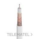 Cable coaxial T100 PLUS blanco con referencia 2141 de la marca TELEVES.