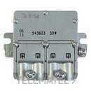 Mini repartidor 5 2400MHz Easyf 3D 8,5/7,5dB con referencia 543603 de la marca TELEVES.