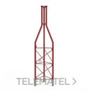 Tramo superior TORRE 450XL G.C.+ rojo 2m con referencia 313341 de la marca TELEVES.