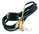 CABLE SUB-D 15/RCA PARA ENTRADA VIDEO 1,5mm con referencia 300745 de la marca TRIAX.