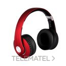 Auriculares inalámbricos Bluetooth diadema ajustable 500mAh rojos W/BAG con referencia 7731 de la marca V-TAC.