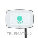 Cargador para vehículo eléctrico Commander 2 trifásico 22kW con cable 5m tipo 2 blanco con referencia CMX2-0-2-4-8-001 de la marca WALLBOX.